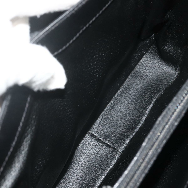 【日本直送】CELINE Macadam帆布手提包 PVC皮革 黑色 金色 正品 178597A-21