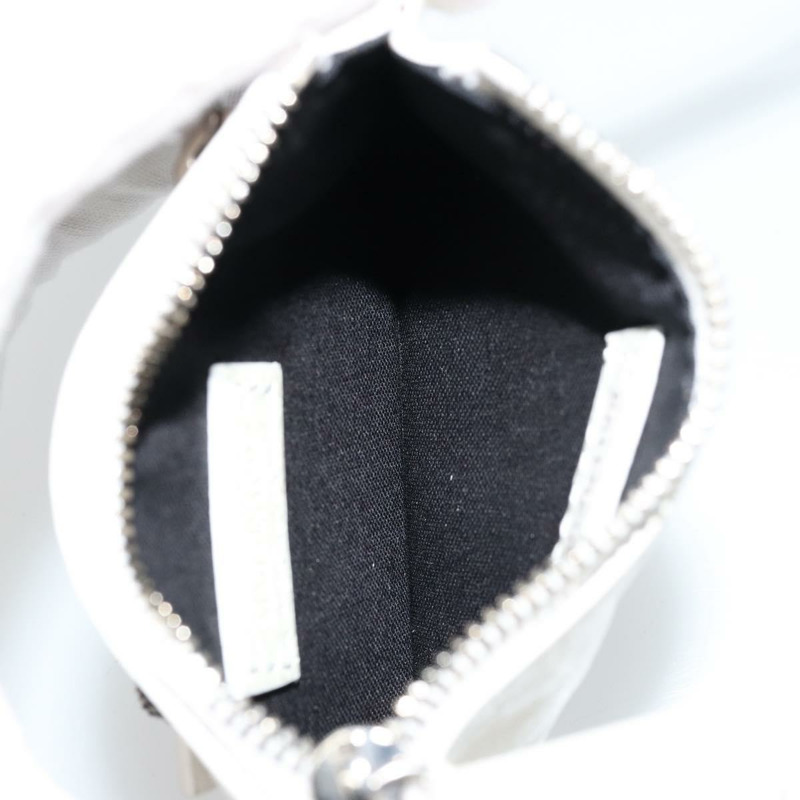 【日本直送】BALENCIAGA Luca Goal 單肩包，皮革材質，白色/銀色，貨號 671309，正品，貨號 ka4167SAM-27