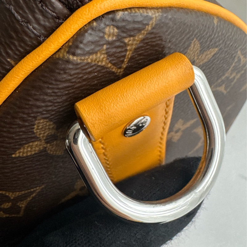 LV M13201花紋黃邊keepall35-13