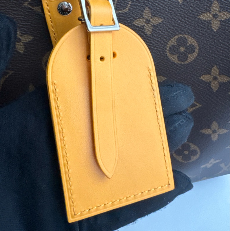 LV M13201花紋黃邊keepall35-20