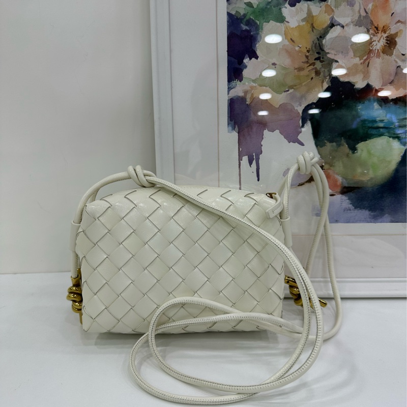 BV Mini Loop Camera Bag 可調式的肩帶 Intrecciato編織拉鍊 相機包-1