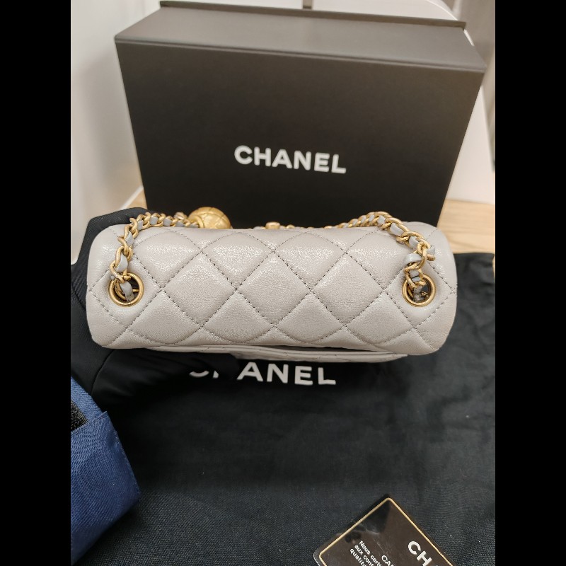 Chanel 金球灰色-14