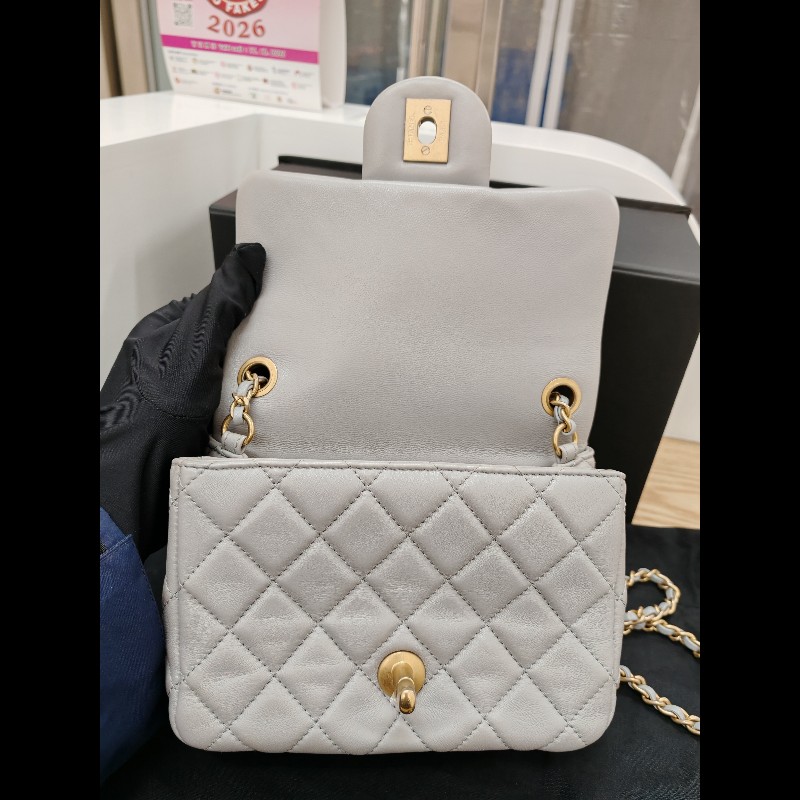 Chanel 金球灰色-15