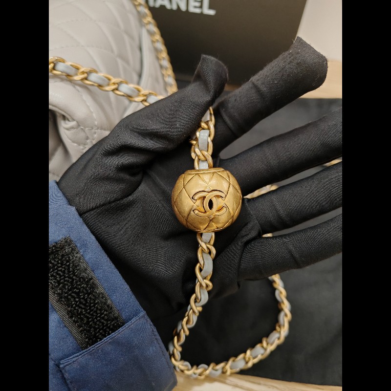 Chanel 金球灰色-20