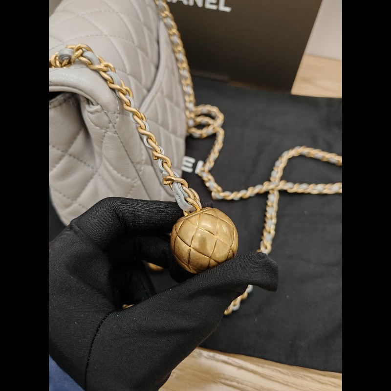 Chanel 金球灰色-21