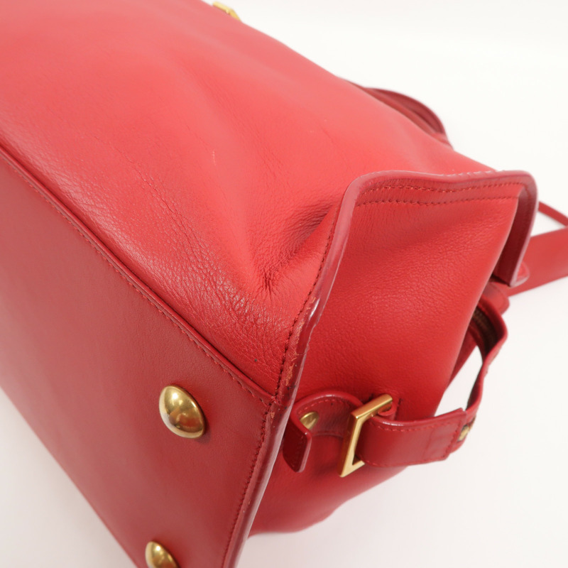 SAINT LAURENT 牛皮皮革Hand Bag手挽袋-12