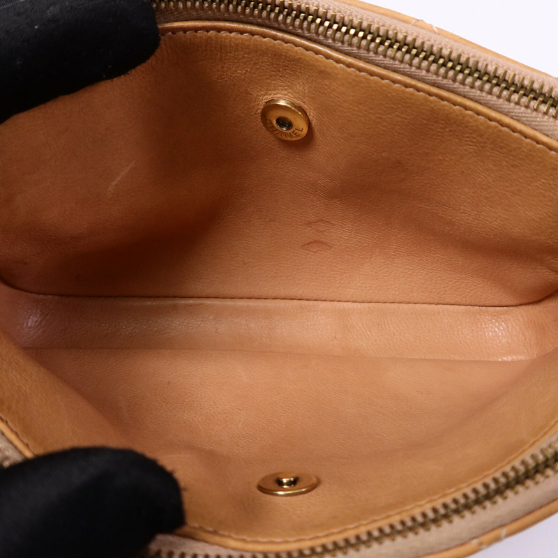 CHANEL 羊皮皮革Chain Shoulder Bag鏈帶肩背袋-4
