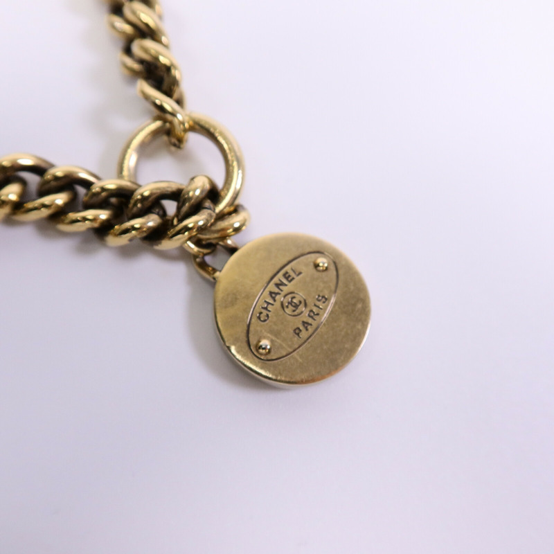 CHANEL 羊皮皮革Chain Shoulder Bag鏈帶肩背袋-7