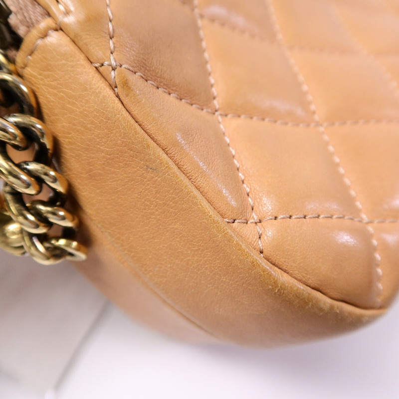 CHANEL 羊皮皮革Chain Shoulder Bag鏈帶肩背袋-18