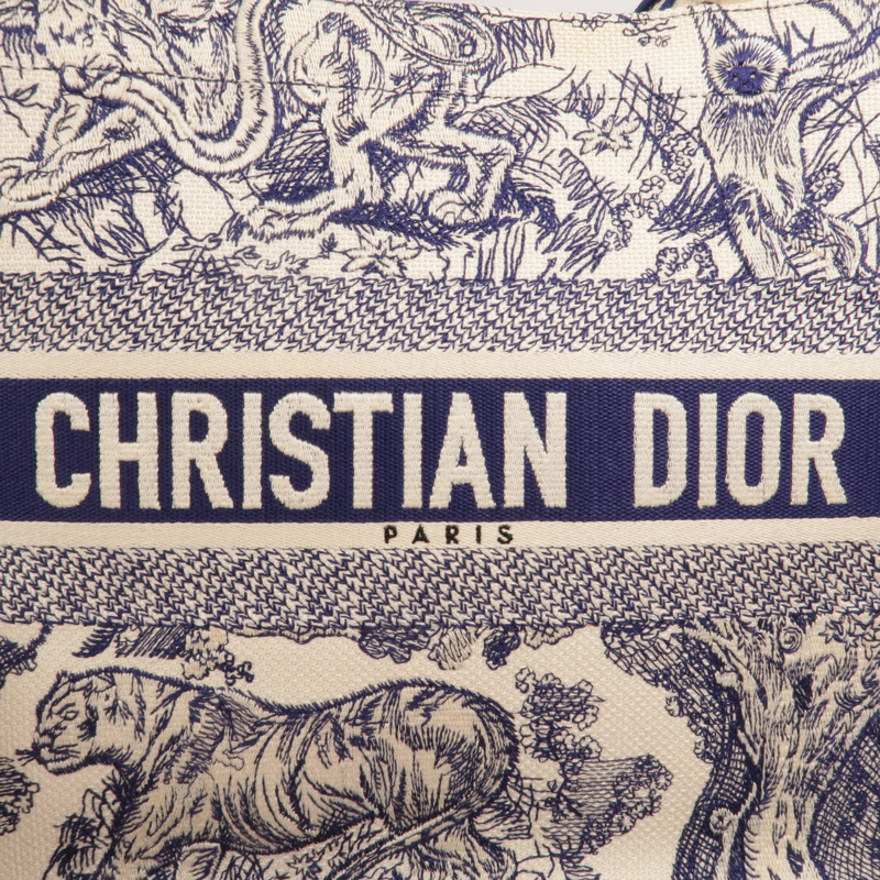 Dior 帆布Book Tote Medium手挽袋-8