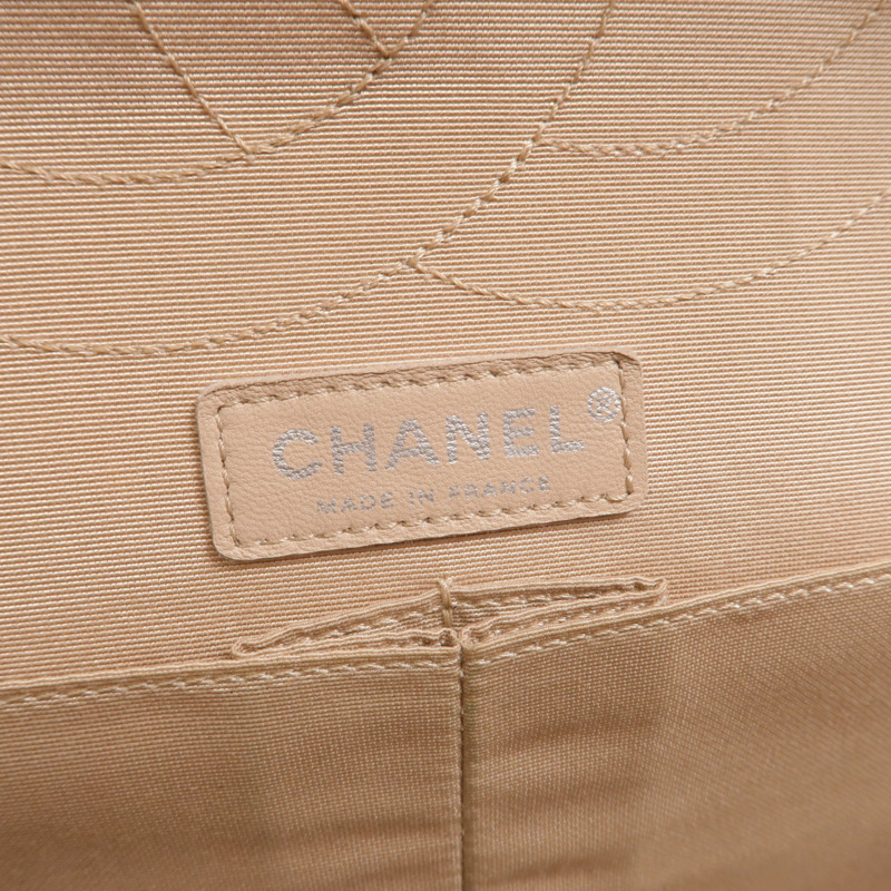 CHANEL 牛皮皮革2.55 Coco Flap鏈帶肩背袋-5