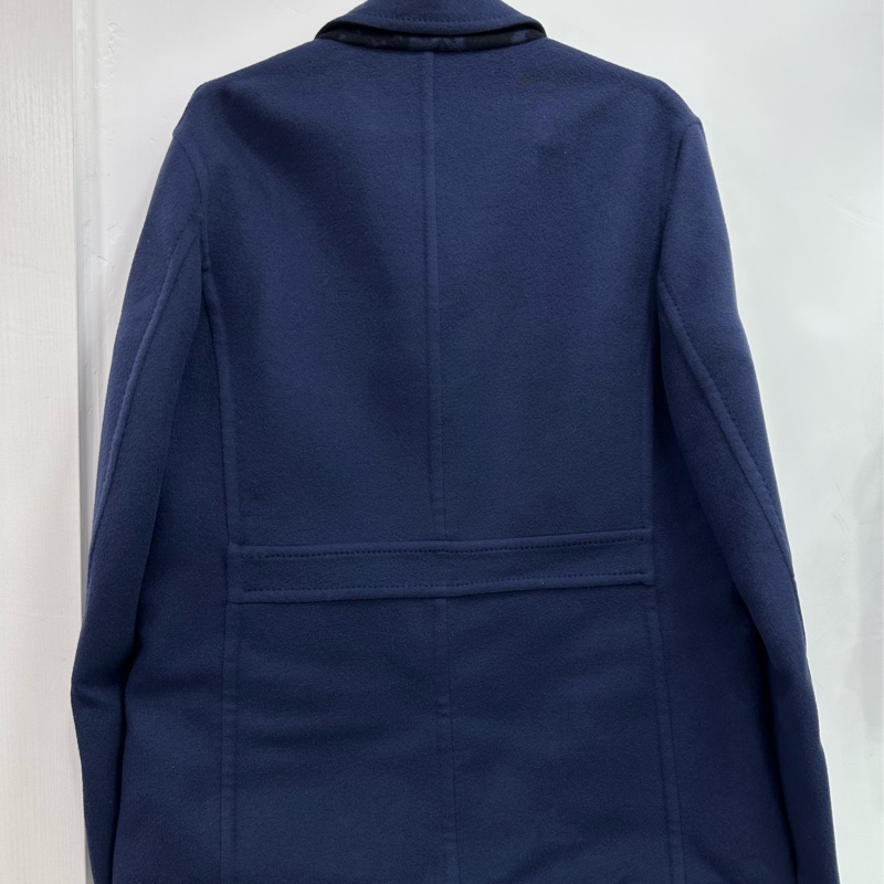 Louis Vuitton LV 紮染滿印老花雙面男羊絨大衣 46碼-1