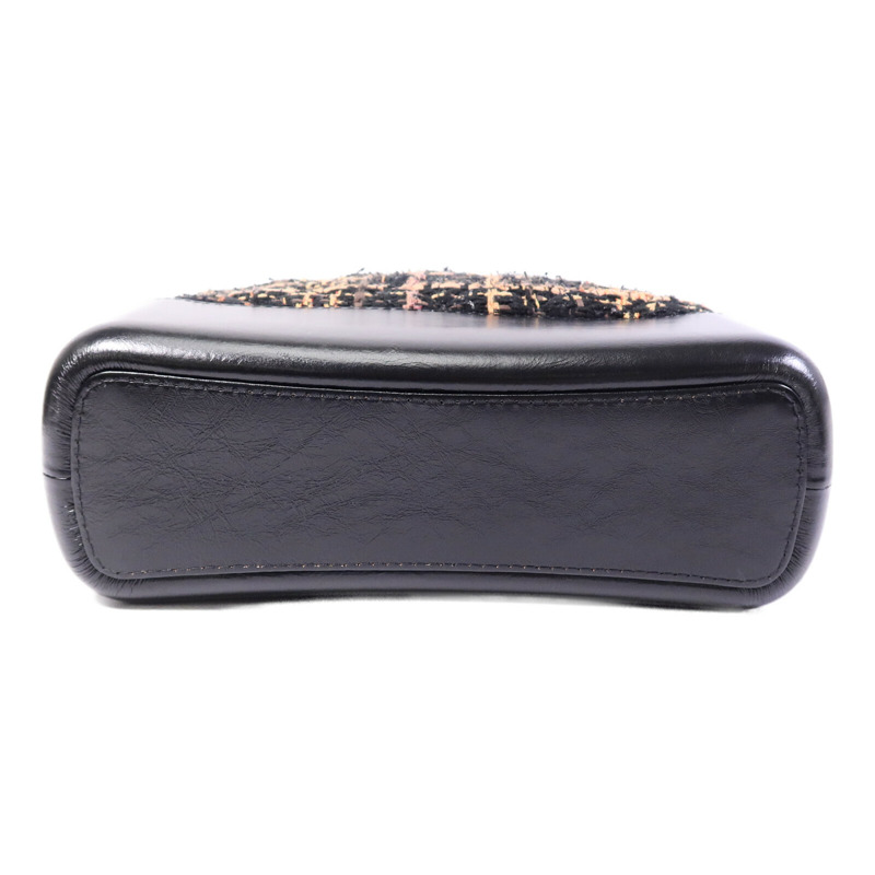 CHANEL Tweed Gabrielle Medium鏈帶肩背袋-3