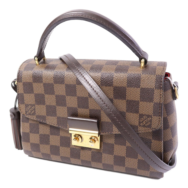 LOUIS VUITTON Damier Croisette手挽肩背兩用袋-2