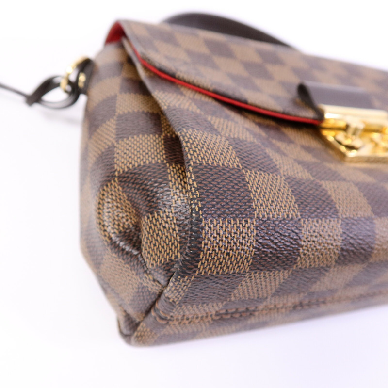 LOUIS VUITTON Damier Croisette手挽肩背兩用袋-10
