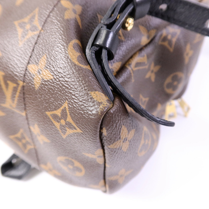 LOUIS VUITTON Monogram Palm Springs PM背包-11