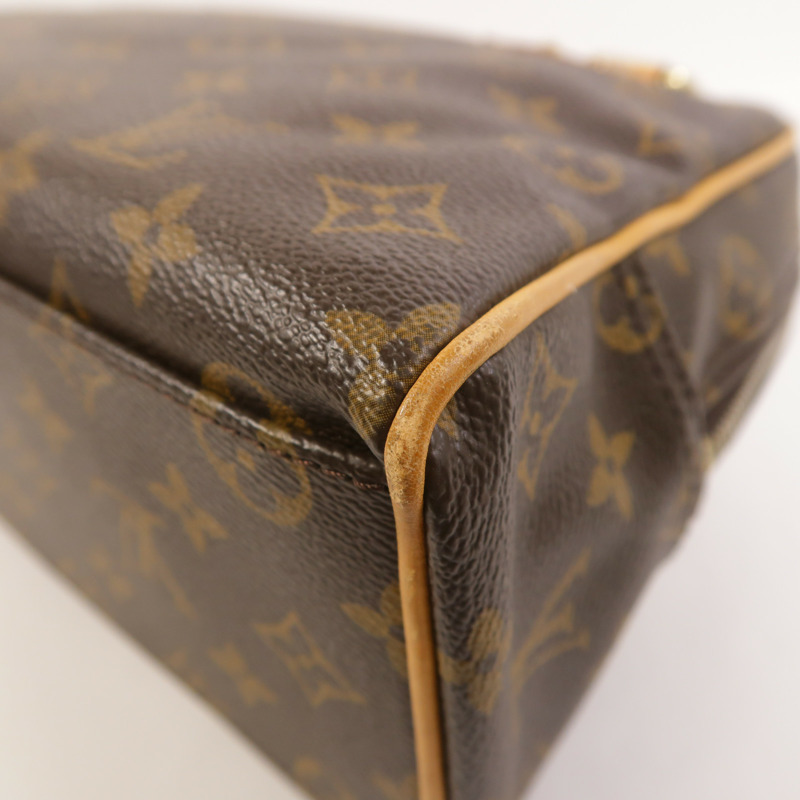 LOUIS VUITTON Monogram Manhattan PM手挽袋-11