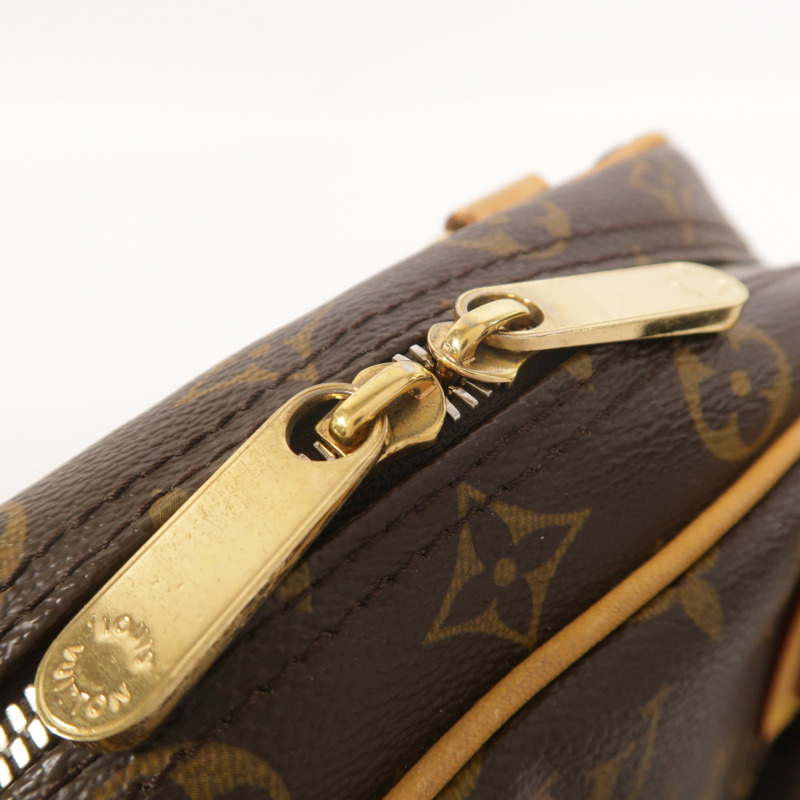 LOUIS VUITTON Monogram Manhattan PM手挽袋-13