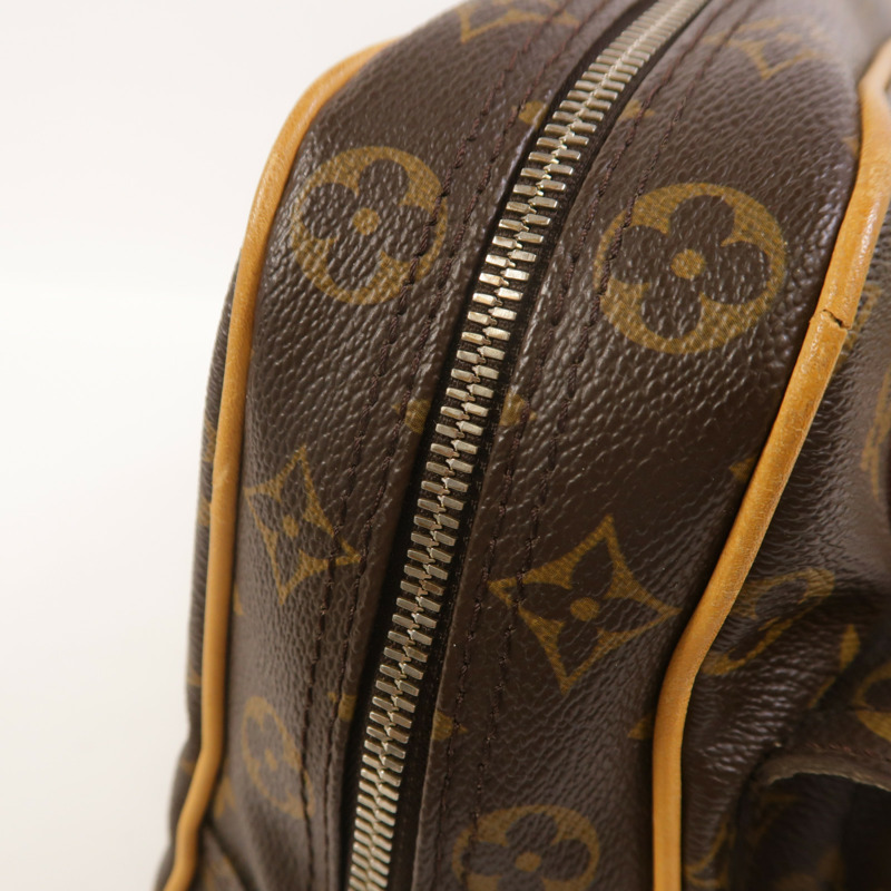 LOUIS VUITTON Monogram Manhattan PM手挽袋-14