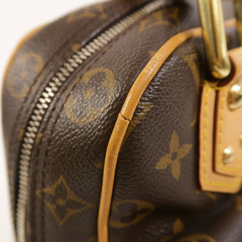 LOUIS VUITTON Monogram Manhattan PM手挽袋-15