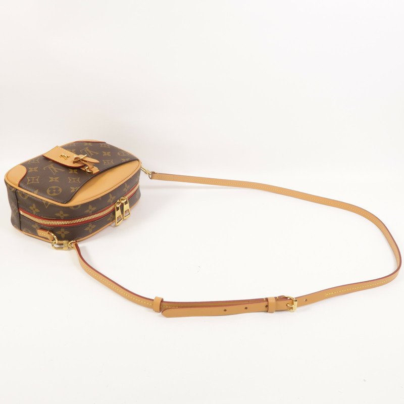 LOUIS VUITTON Monogram Deauville Mini肩背袋-7