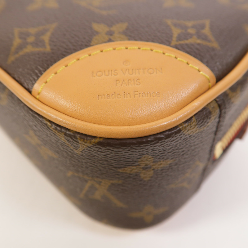 LOUIS VUITTON Monogram Deauville Mini肩背袋-10