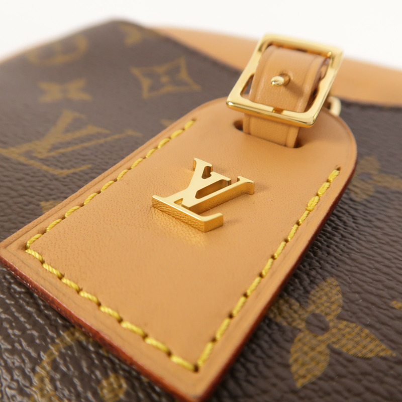 LOUIS VUITTON Monogram Deauville Mini肩背袋-14