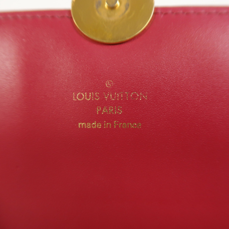 LOUIS VUITTON Monogram Portefeuille Flore鏈帶肩背袋-5