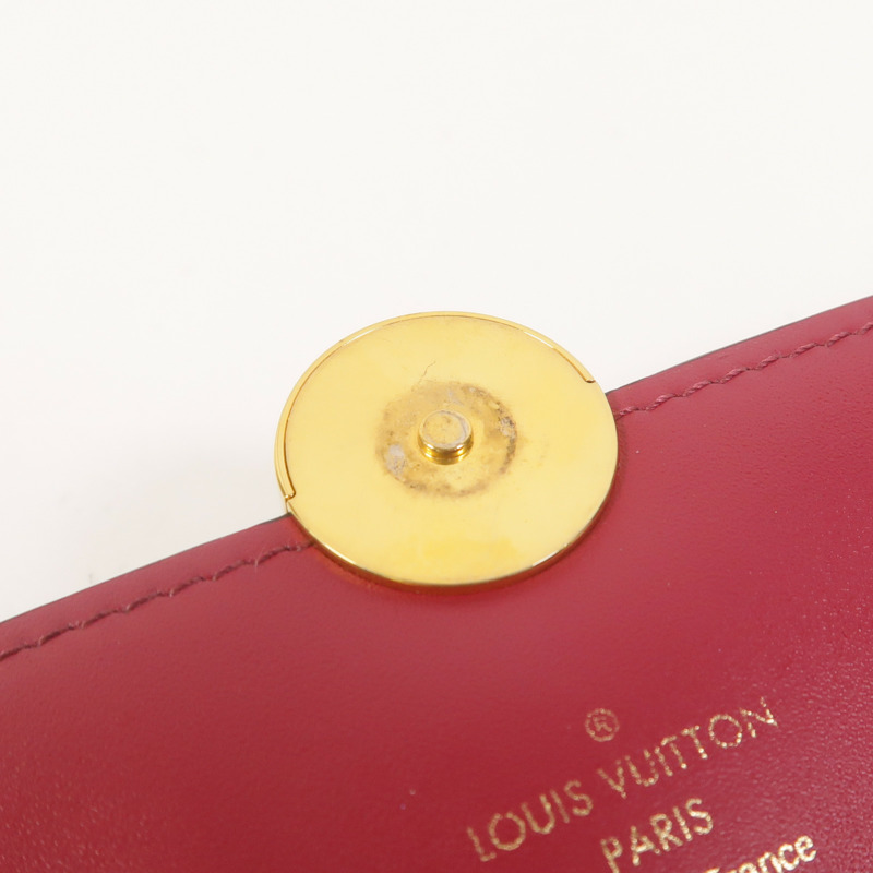 LOUIS VUITTON Monogram Portefeuille Flore鏈帶肩背袋-20
