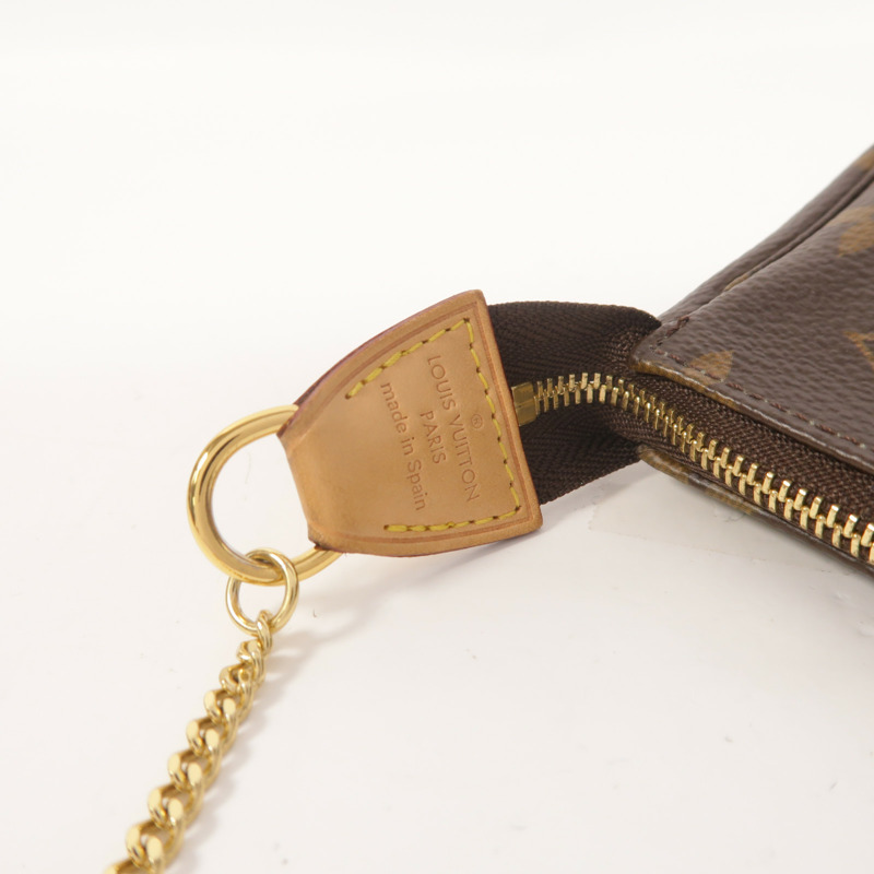 LOUIS VUITTON Monogram Mini Pochette Accessoires手挽袋-5
