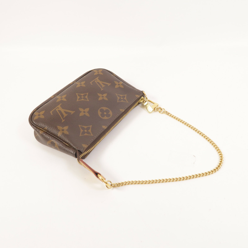 LOUIS VUITTON Monogram Mini Pochette Accessoires手挽袋-7