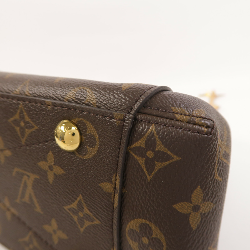 LOUIS VUITTON Monogram Montaigne MM手挽肩背兩用袋-12