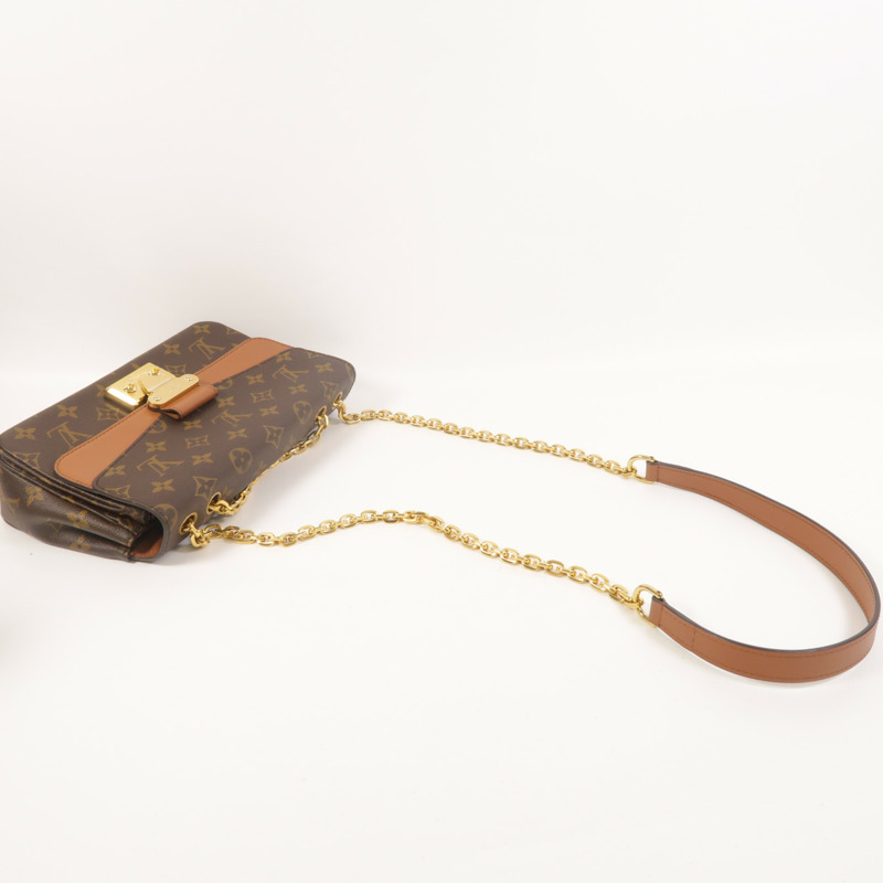LOUIS VUITTON Monogram Marceau鏈帶肩背袋-6
