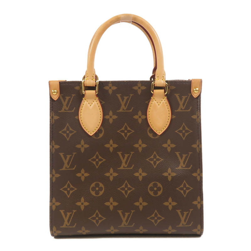 LOUIS VUITTON Monogram Sac Plat BB手挽肩背兩用袋-1