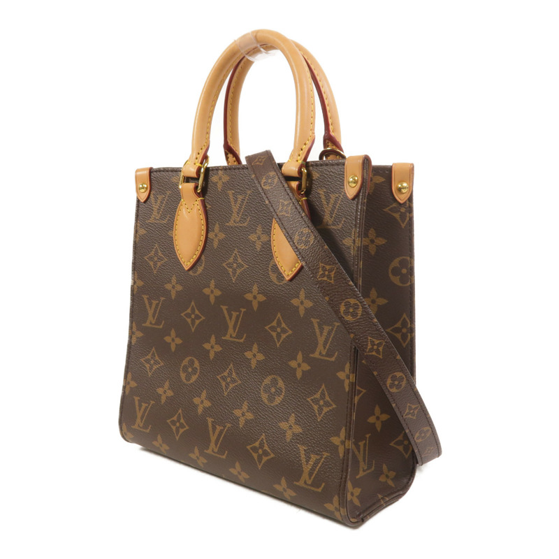 LOUIS VUITTON Monogram Sac Plat BB手挽肩背兩用袋-2