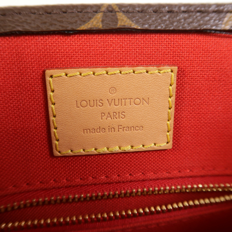 LOUIS VUITTON Monogram Sac Plat BB手挽肩背兩用袋-5