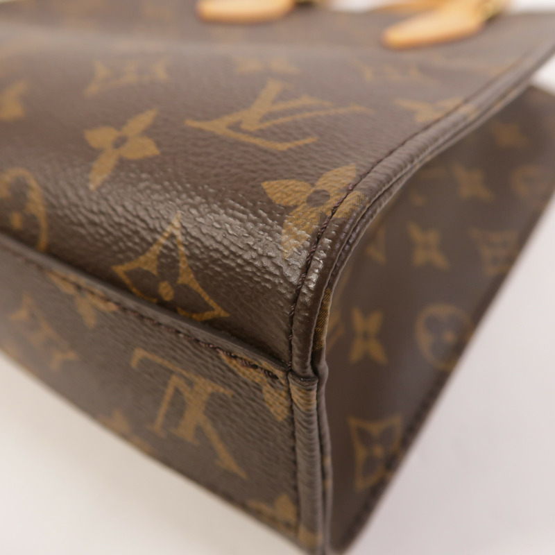 LOUIS VUITTON Monogram Sac Plat BB手挽肩背兩用袋-9