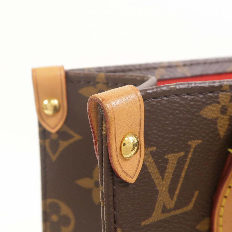 LOUIS VUITTON Monogram Sac Plat BB手挽肩背兩用袋-14