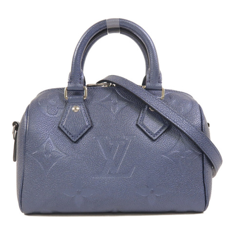 LOUIS VUITTON Monogram Empreinte Speedy Bandouliere 20手挽肩背兩用袋
