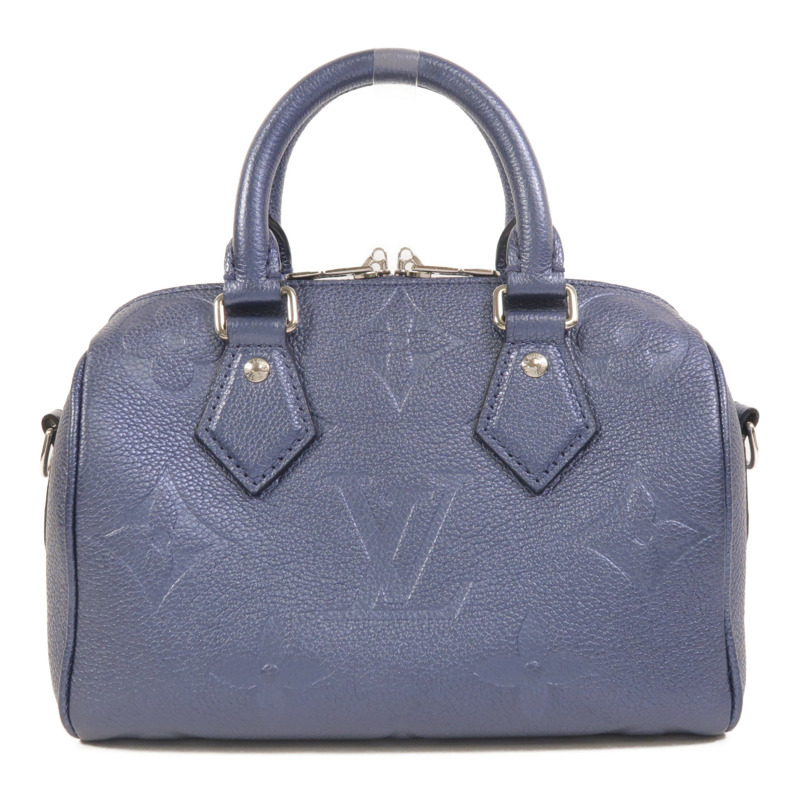 LOUIS VUITTON Monogram Empreinte Speedy Bandouliere 20手挽肩背兩用袋-1