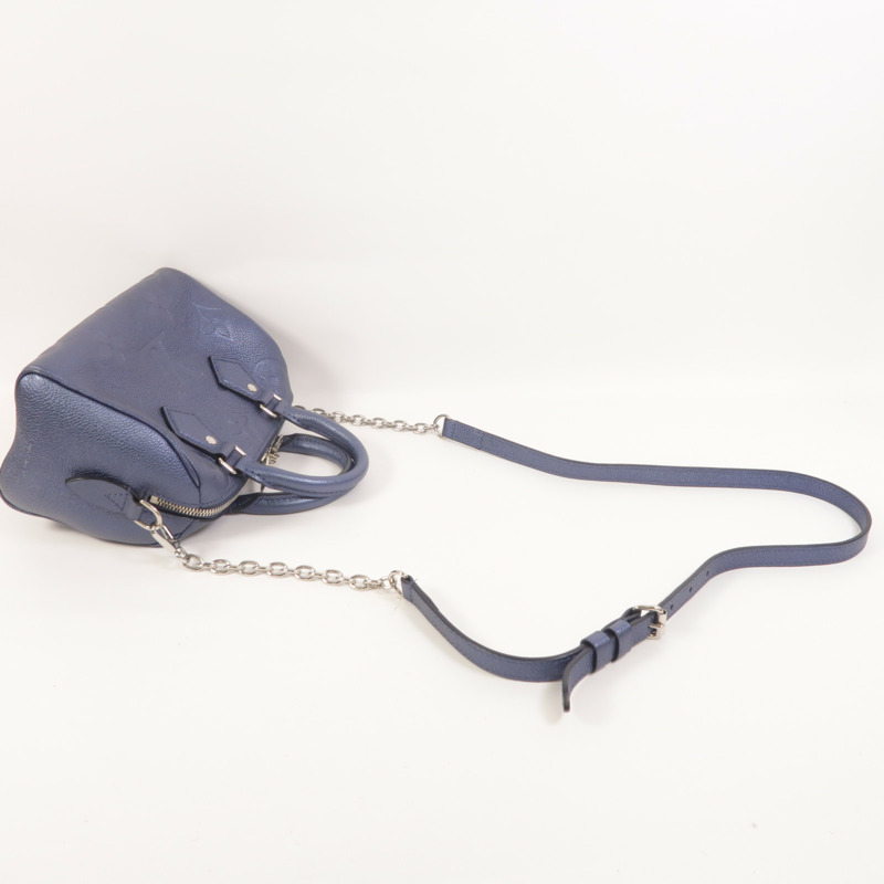LOUIS VUITTON Monogram Empreinte Speedy Bandouliere 20手挽肩背兩用袋-6