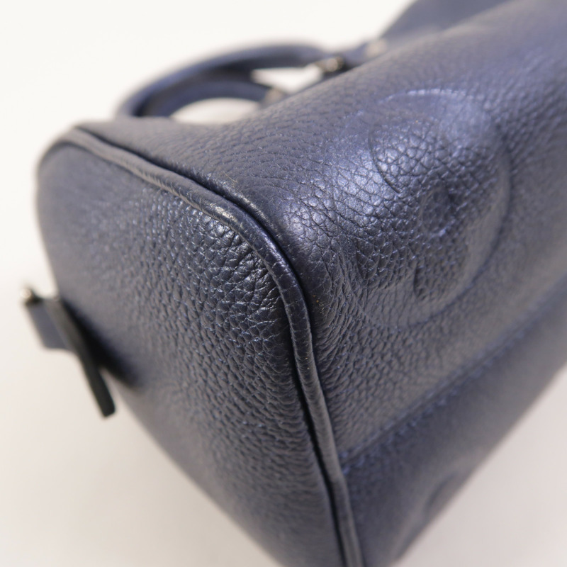 LOUIS VUITTON Monogram Empreinte Speedy Bandouliere 20手挽肩背兩用袋-9