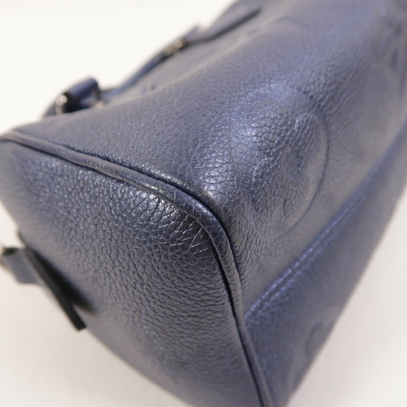 LOUIS VUITTON Monogram Empreinte Speedy Bandouliere 20手挽肩背兩用袋-11
