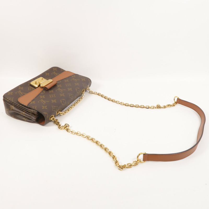 LOUIS VUITTON Monogram Marceau鏈帶肩背袋-7