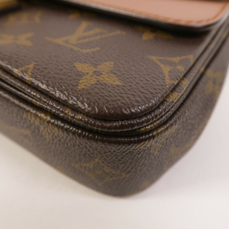 LOUIS VUITTON Monogram Marceau鏈帶肩背袋-9