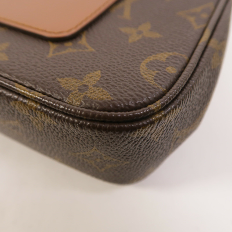 LOUIS VUITTON Monogram Marceau鏈帶肩背袋-11