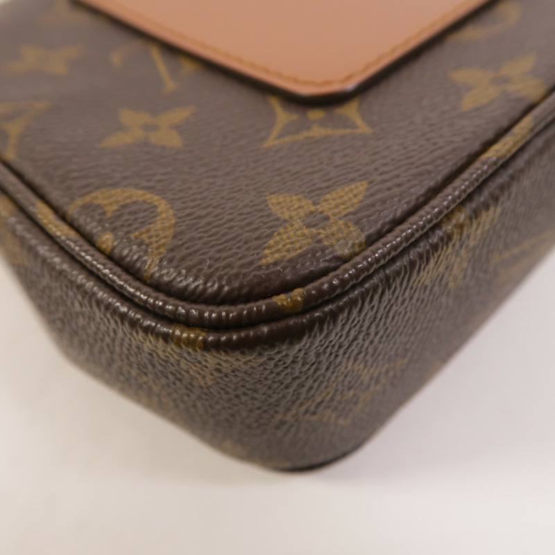 LOUIS VUITTON Monogram Marceau鏈帶肩背袋-12