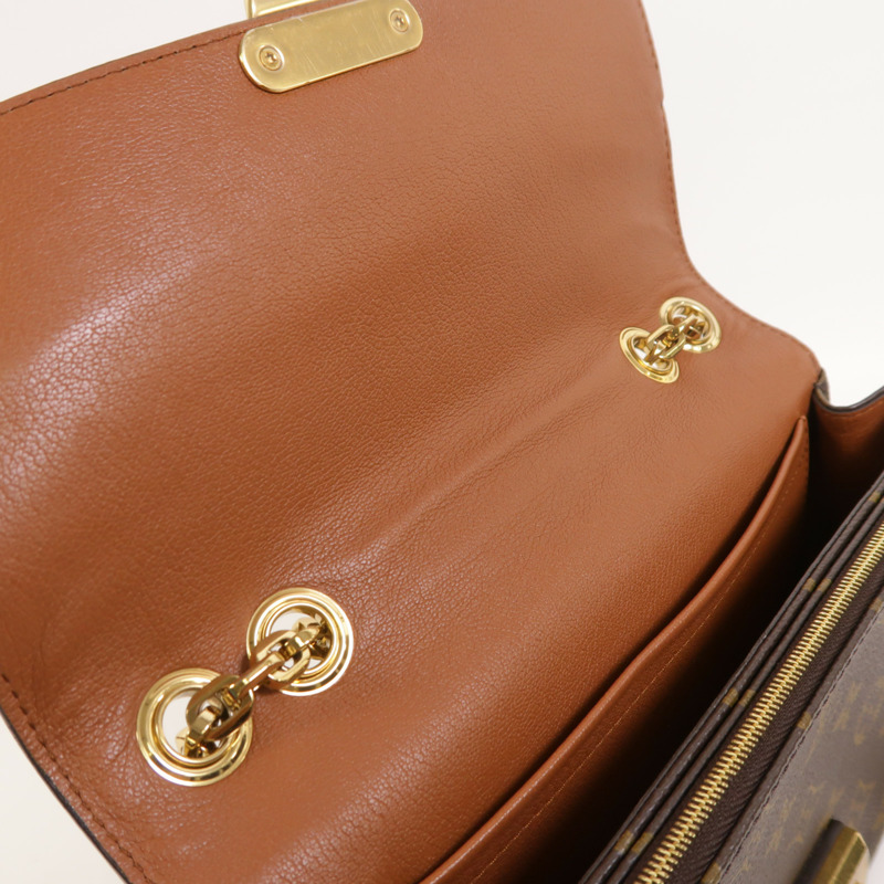 LOUIS VUITTON Monogram Marceau鏈帶肩背袋-13