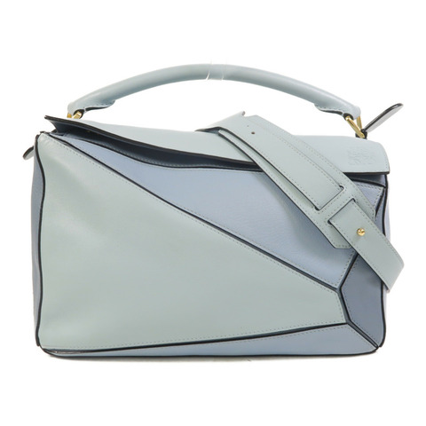 LOEWE 牛皮皮革Puzzle Medium手挽肩背兩用袋