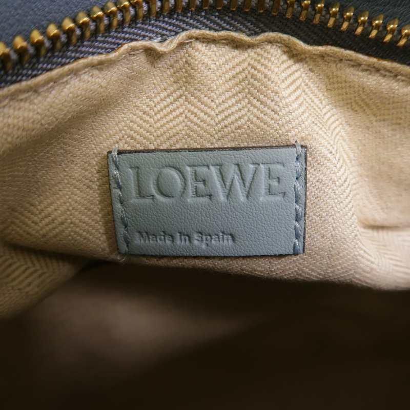 LOEWE 牛皮皮革Puzzle Medium手挽肩背兩用袋-6